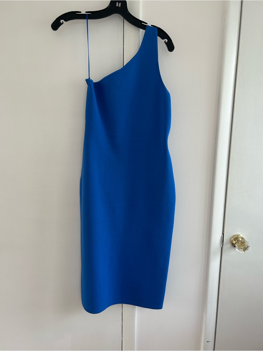 A.L.C. Brand New One-Shoulder Cobalt Sheath Dress M never worn SO flattering on